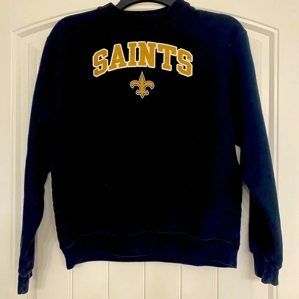 Youth SAINTS NFL sweat shirt